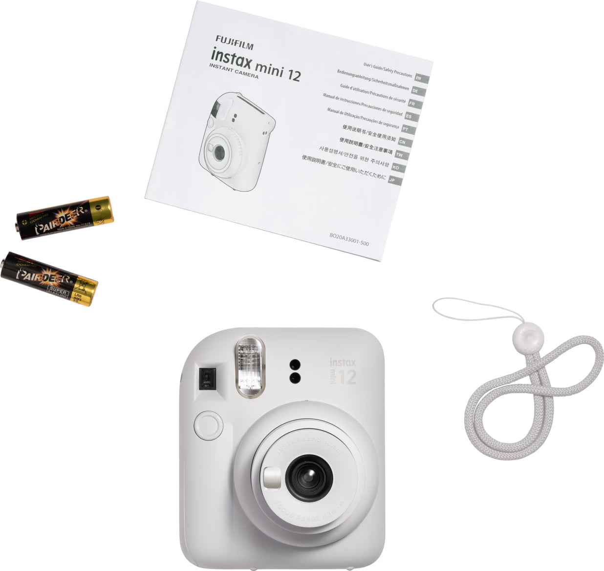 Instax Mini 12 Clay White