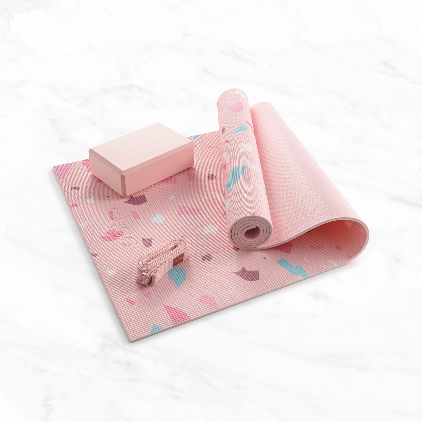 Yoga Starter Kit, terrazzo