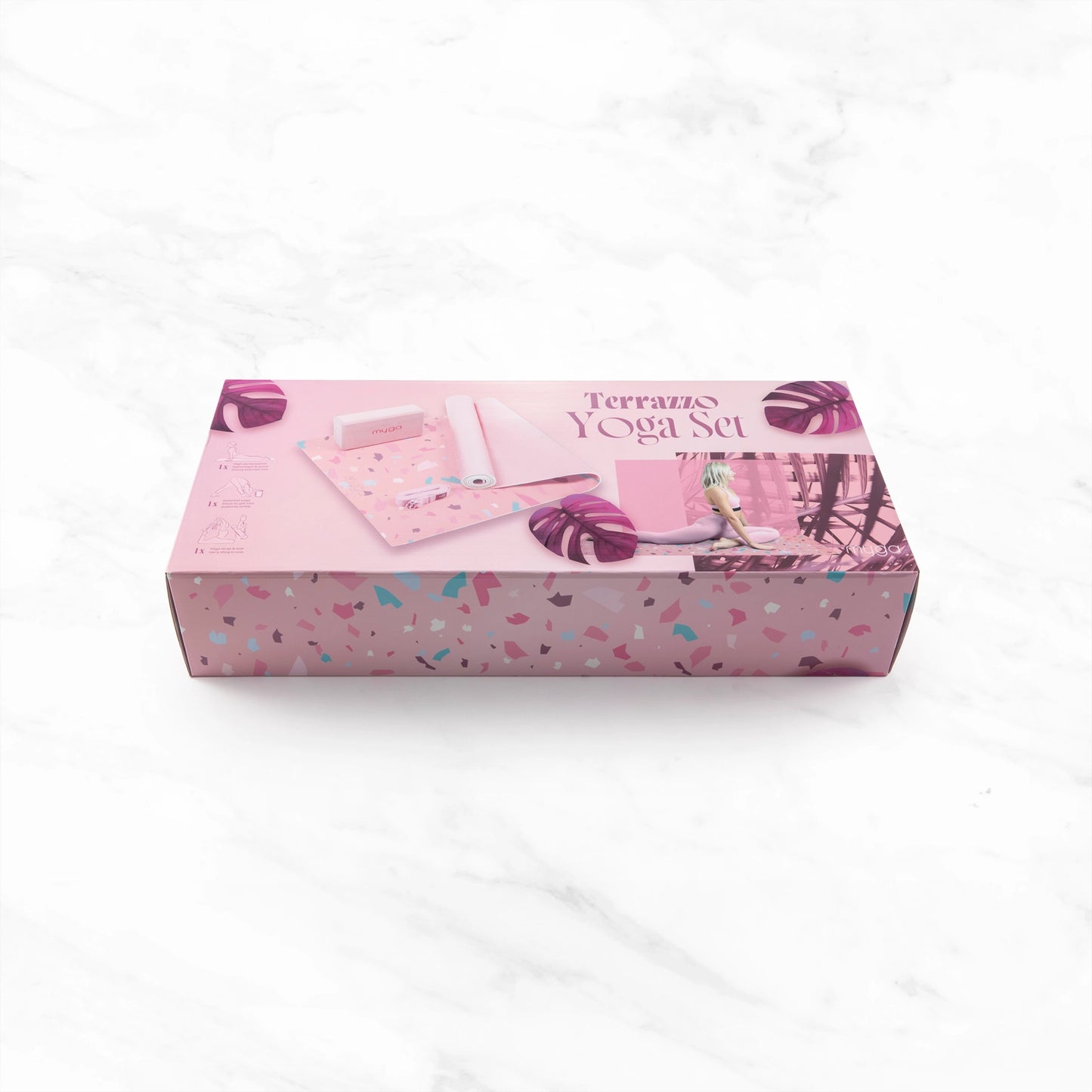 Yoga Starter Kit, terrazzo