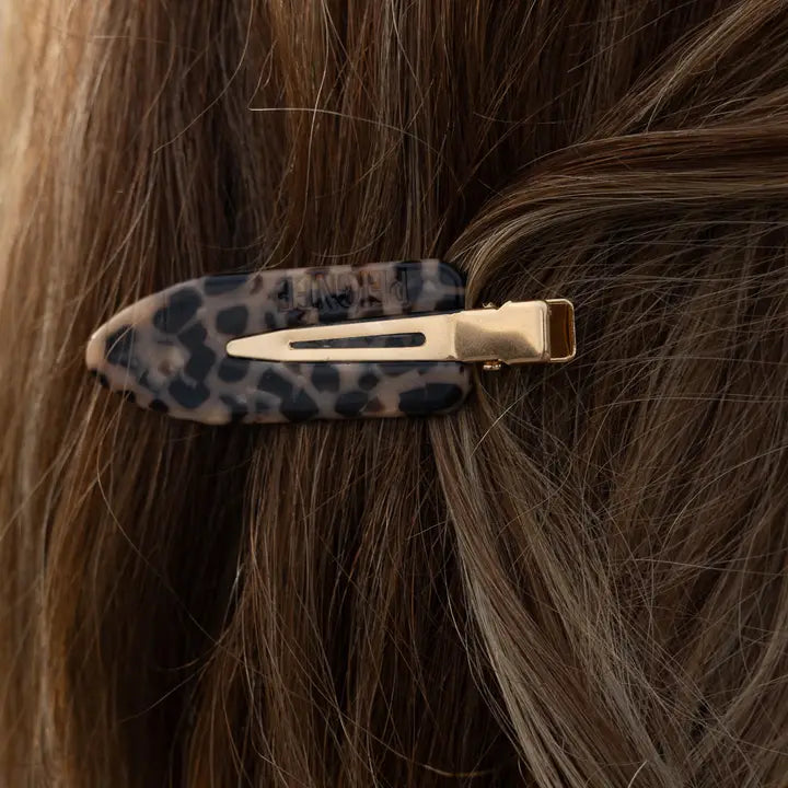 Leoparden-Haarspangen