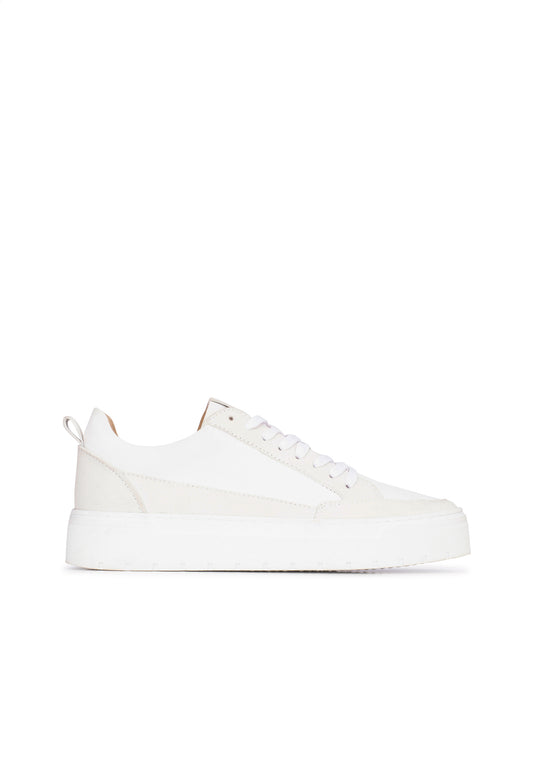 Sneaker Ivar Leder weiß