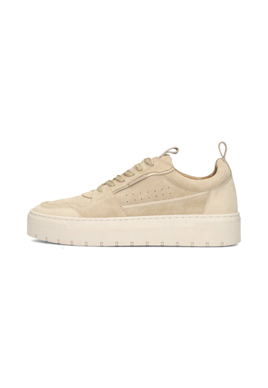 Sneaker Ivar Velourleder beige
