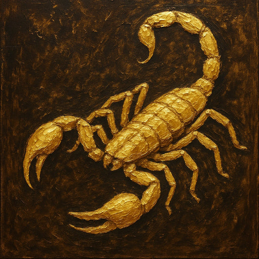Skorpion – Wächter im Gold