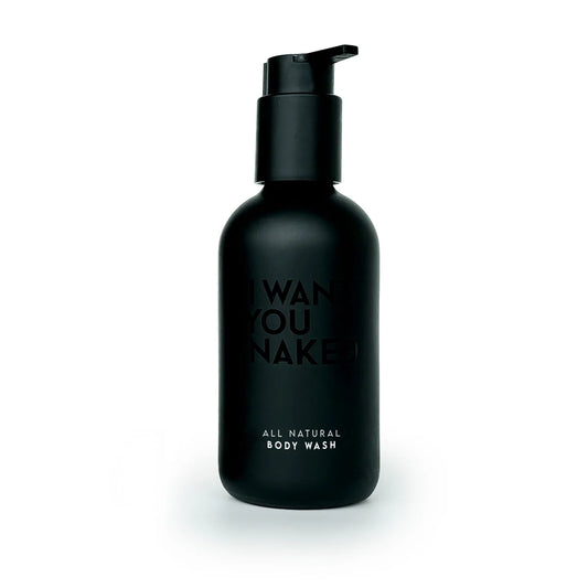 Body Wash ''For Heroes'', 250ml, Glasflasche schwarz-matt