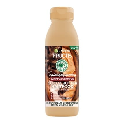 Garnier Fructis Cocoa Butter Hair Food Shampoo For Frizzy And Unruly Hair