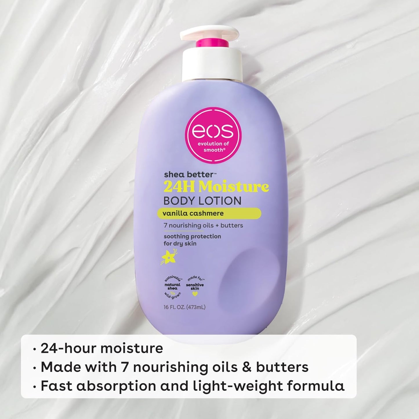 Shea Better 24H Moisture Body Lotion Vanilla Cashmere