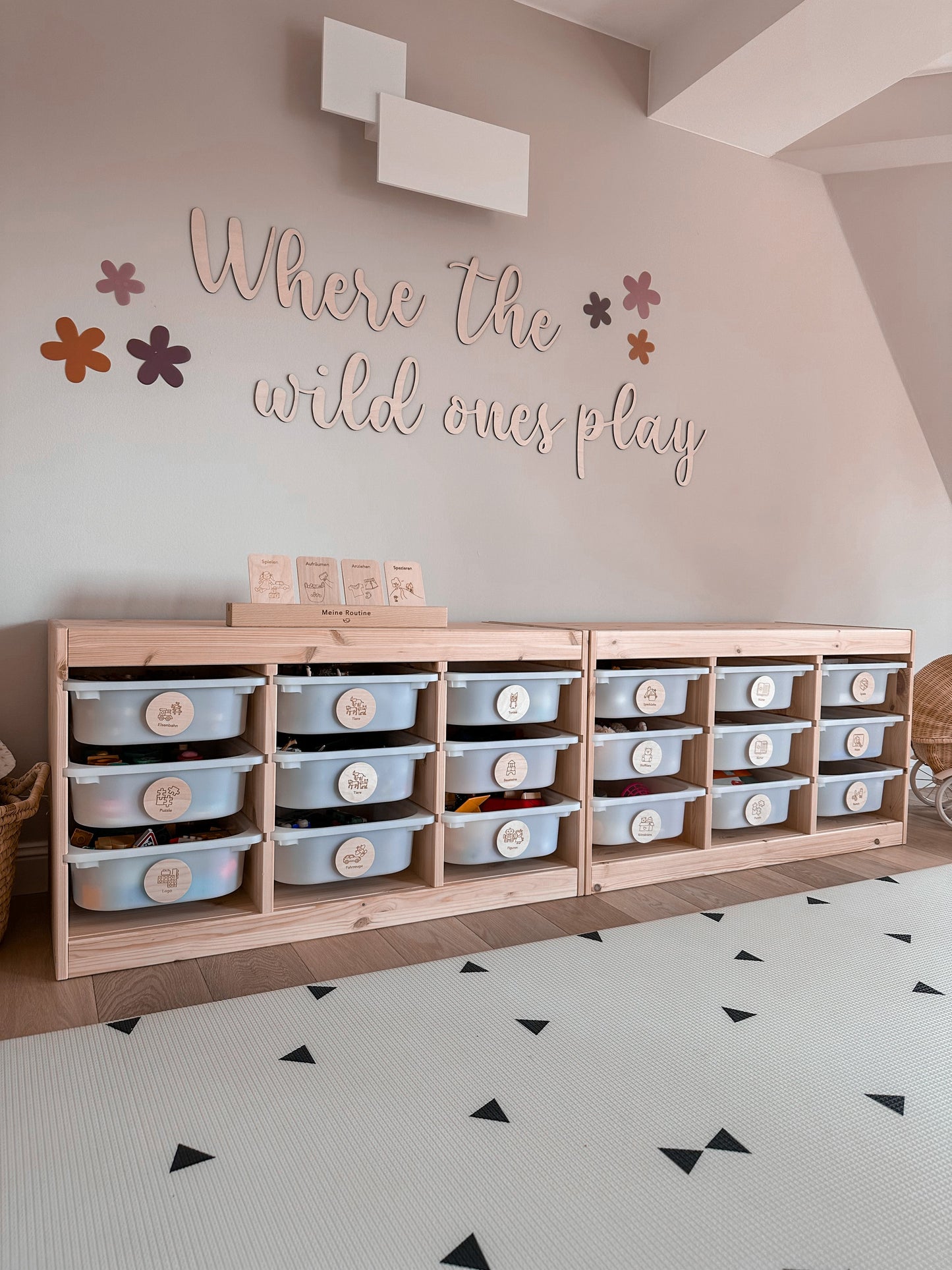 Montessori Organisation Kinderzimmer