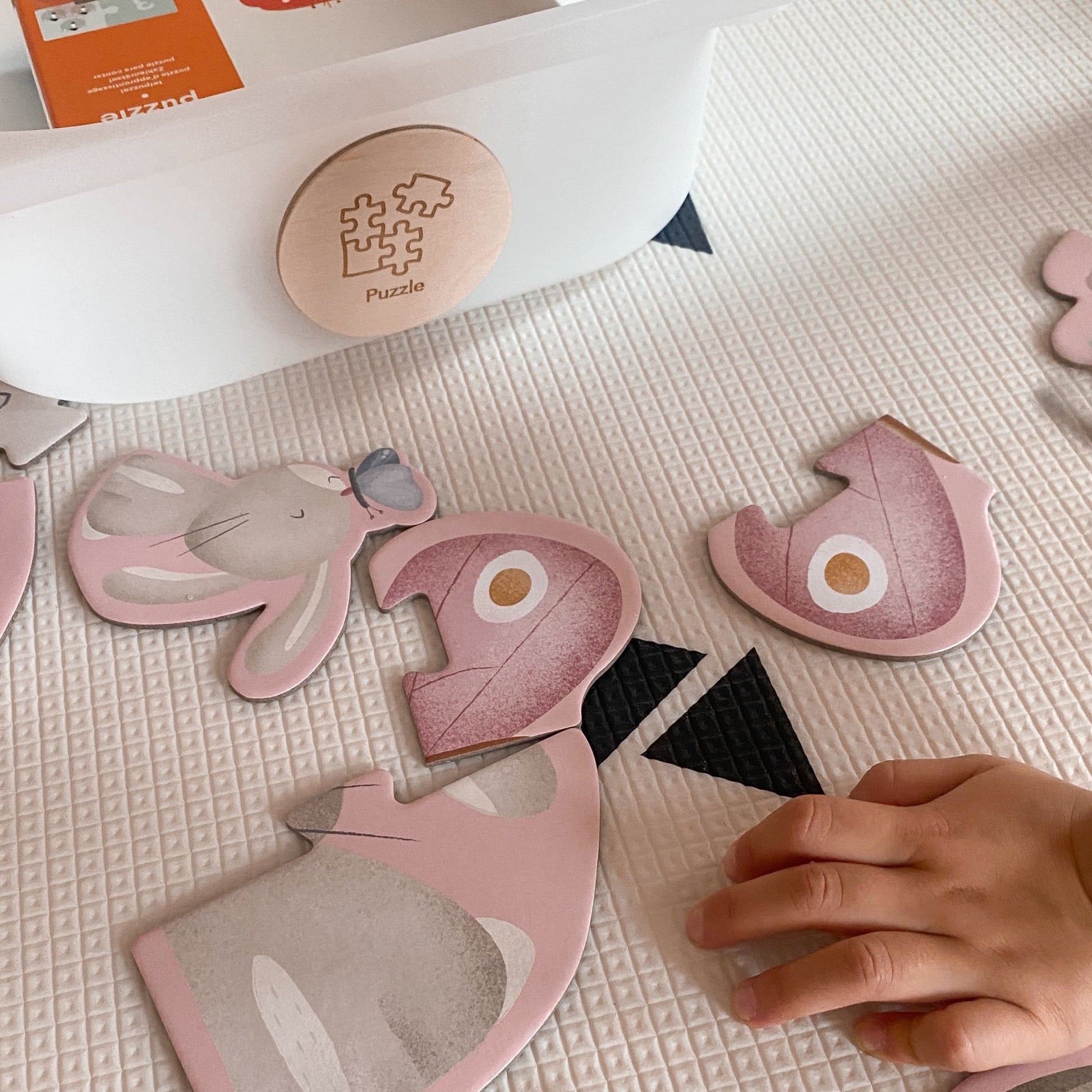 Aufräumetiketten Montessori