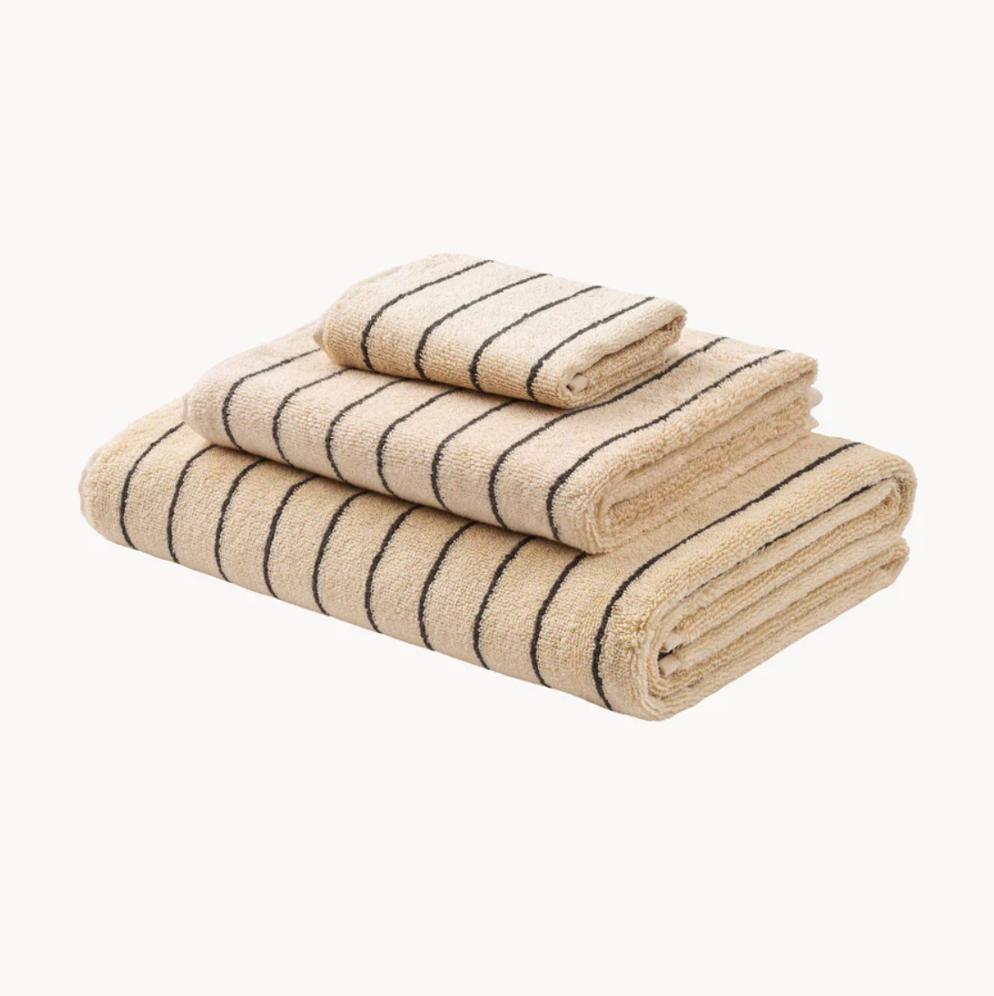 Handtuch-Set - gestreift