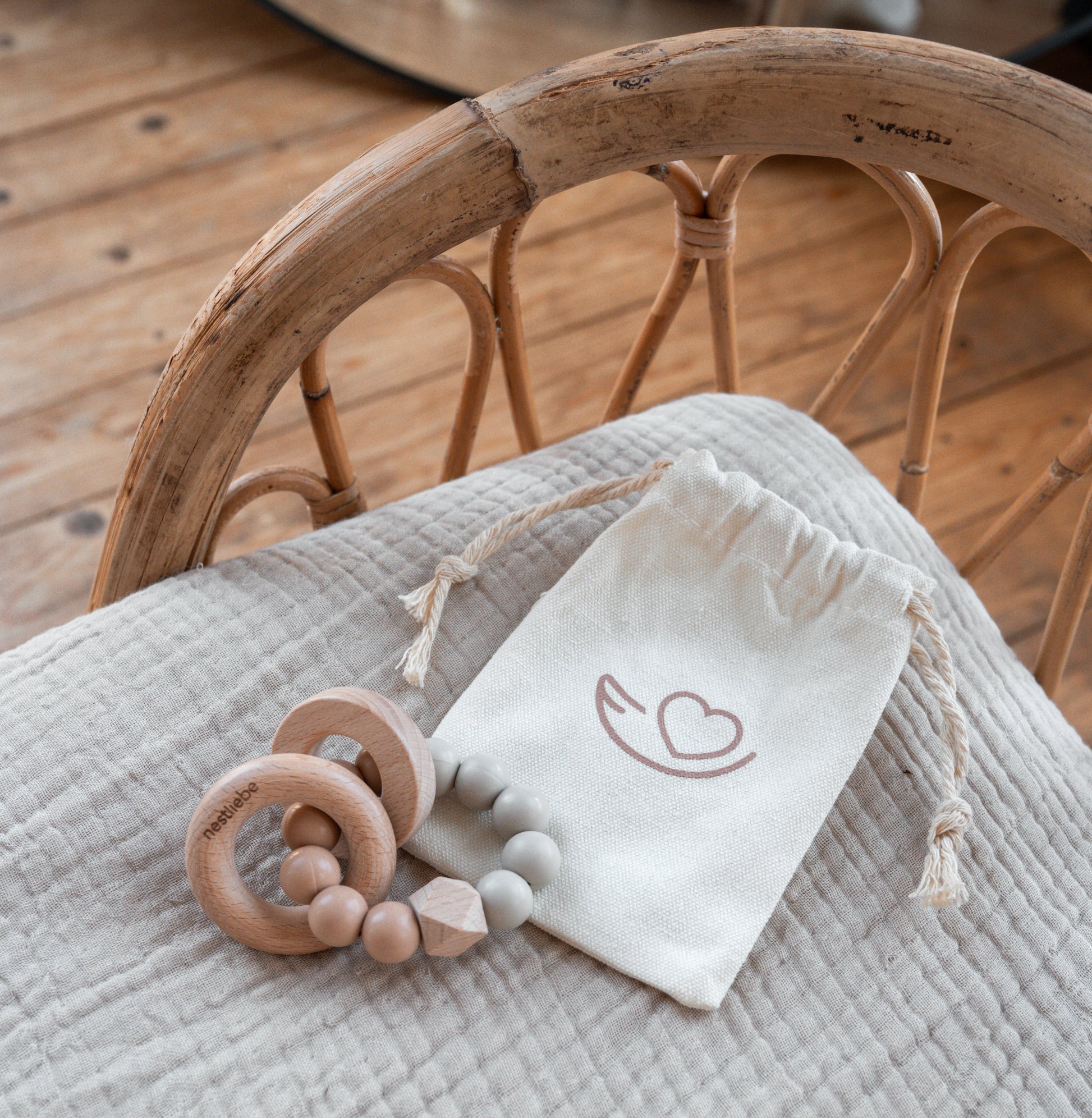 Greif- und Beißring für die kindliche Entwicklung