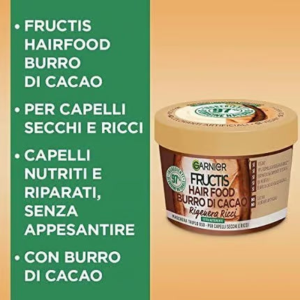 Fructis Hair Food Regenerating Cocoa Butter Hair Mask for Dry Hair